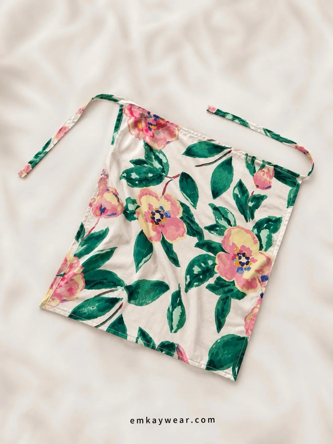 Floral Print Half Niqab