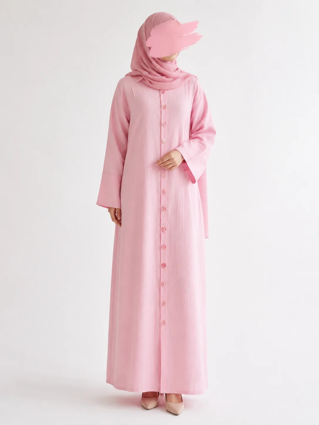 Crushed Abaya Buttons stylish abaya accessories