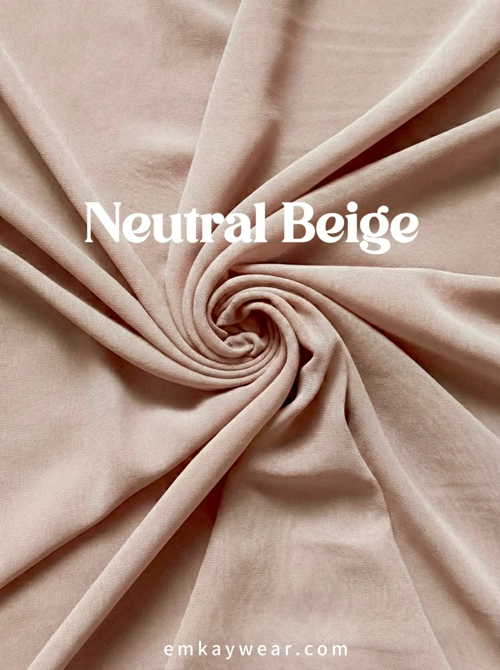 Butter Georgette Hijab elegant modest wear