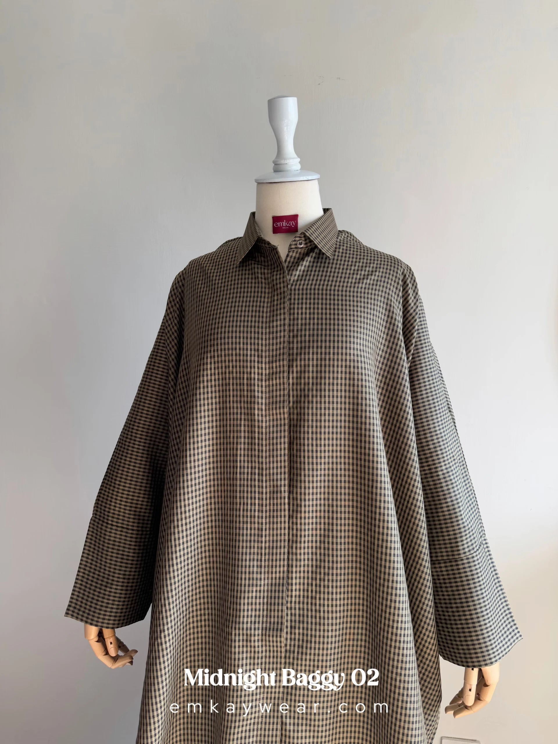 Midnight Baggy Shirt relaxed fit