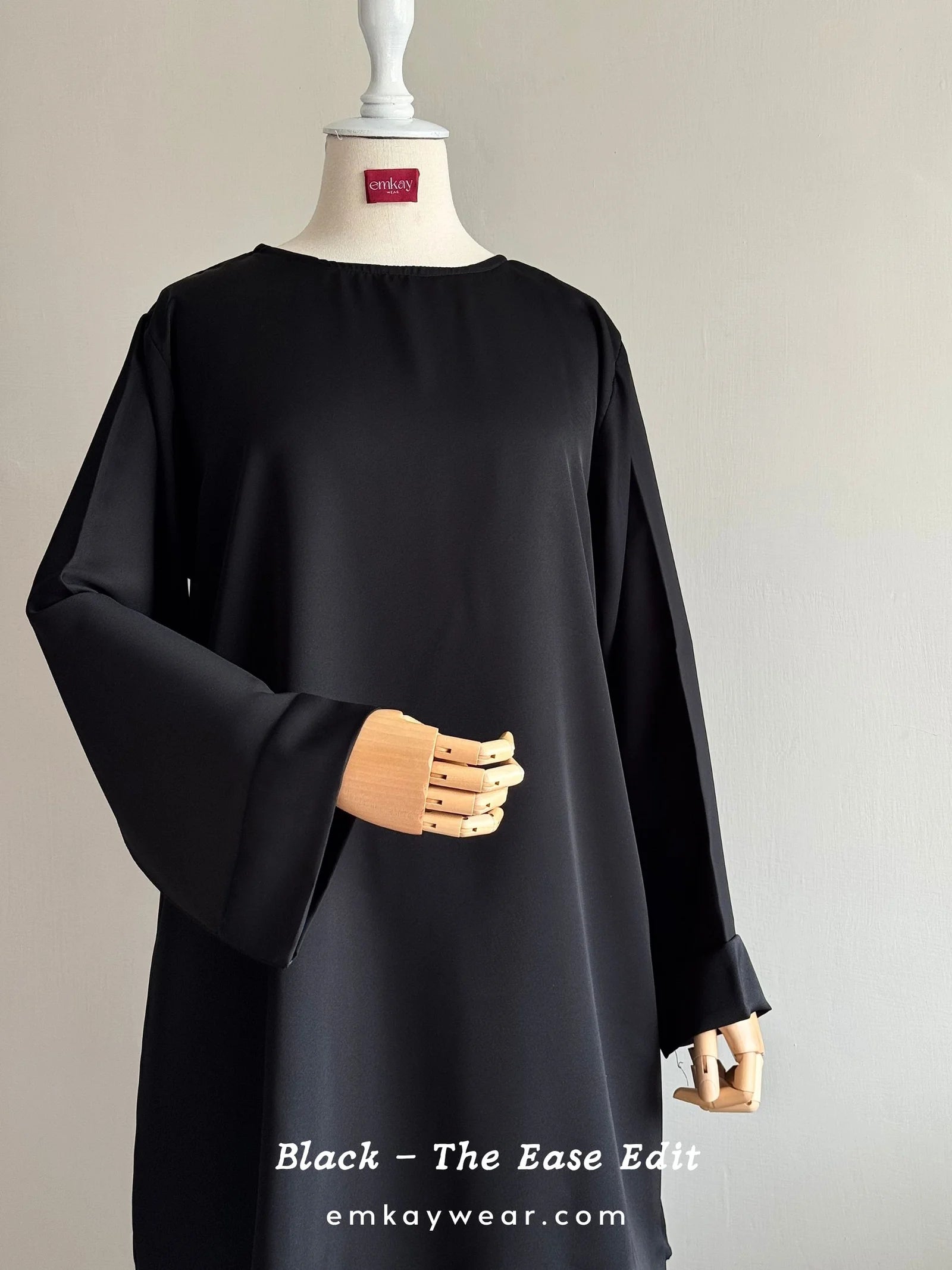 The Ease Edit - Two Piece Abaya Set-TEE
