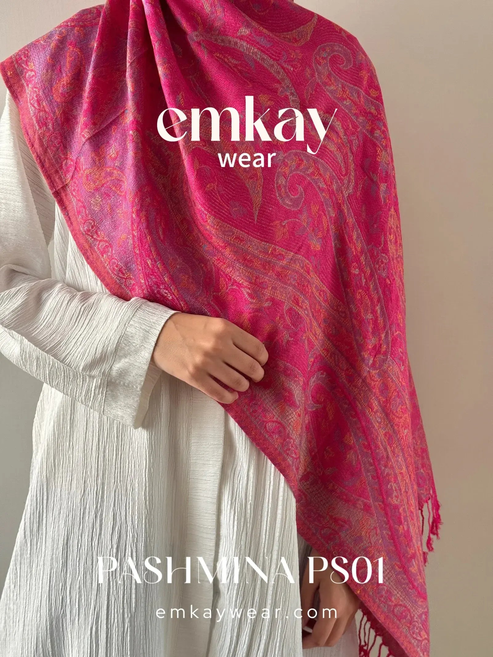 Pashmina 03 Pink elegant pashmina
