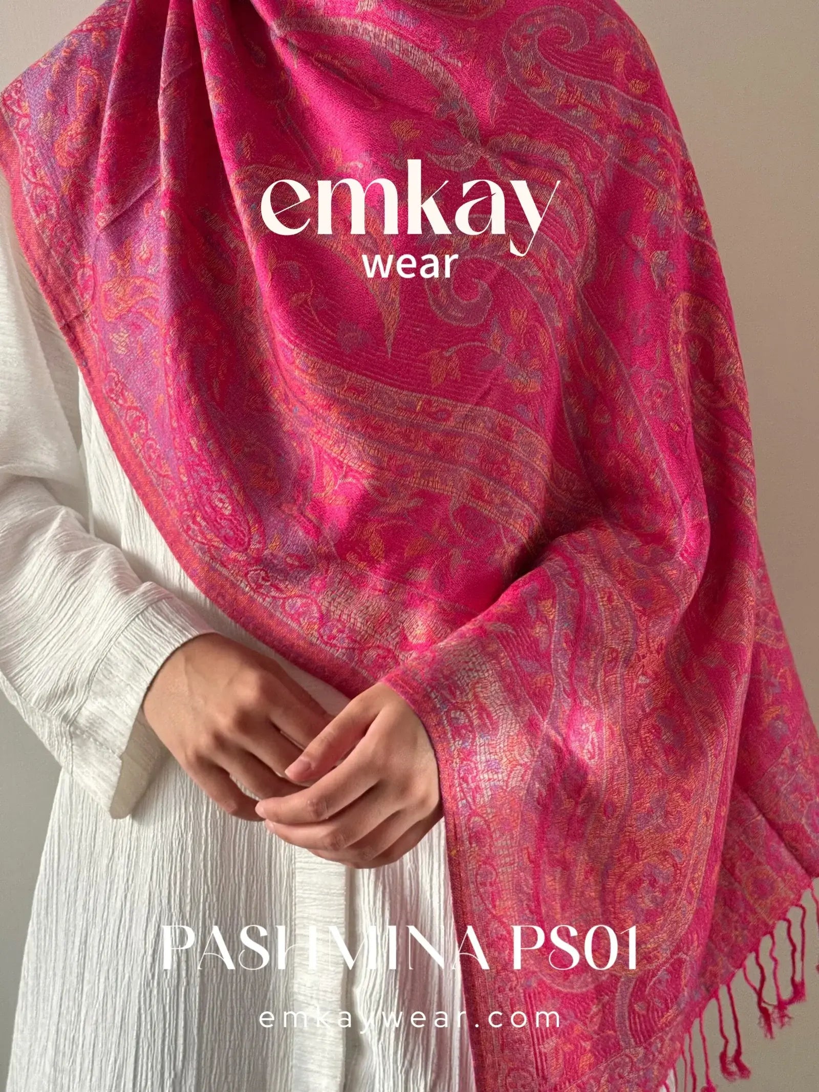 Pashmina 03 Pink elegant pashmina