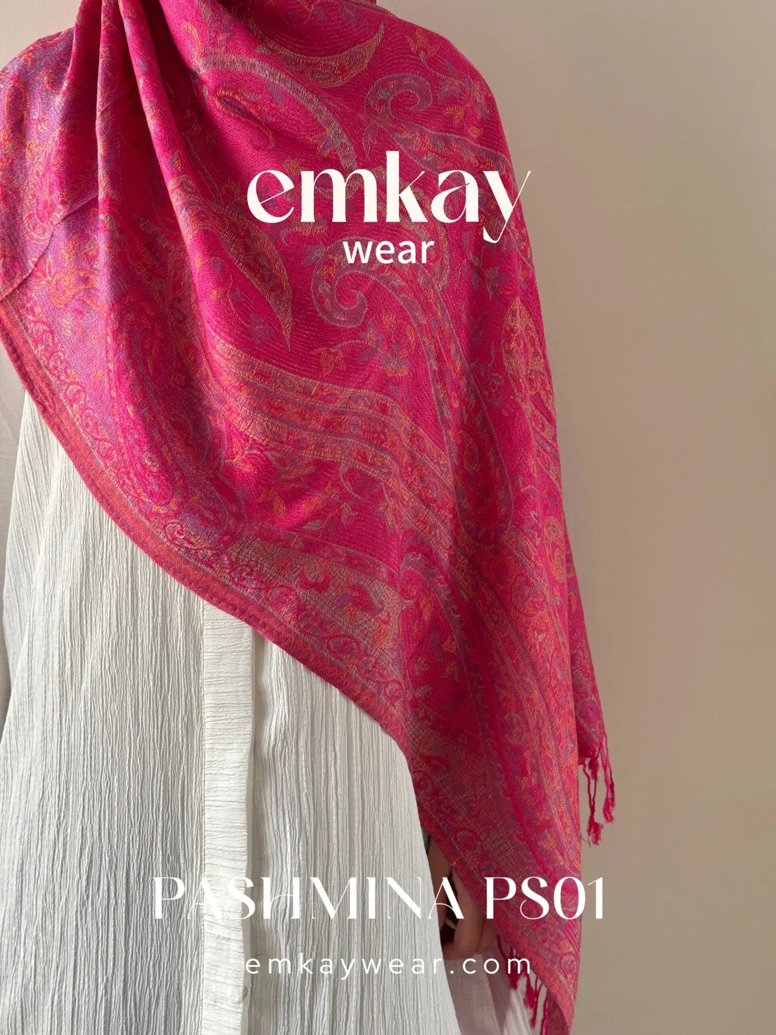Pashmina 03 Pink elegant pashmina