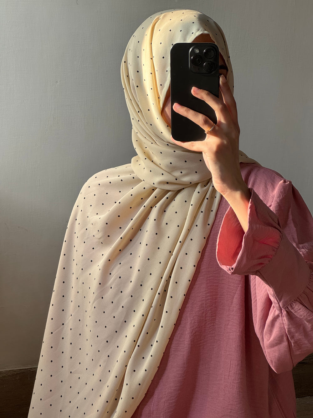 Pink luna Abaya