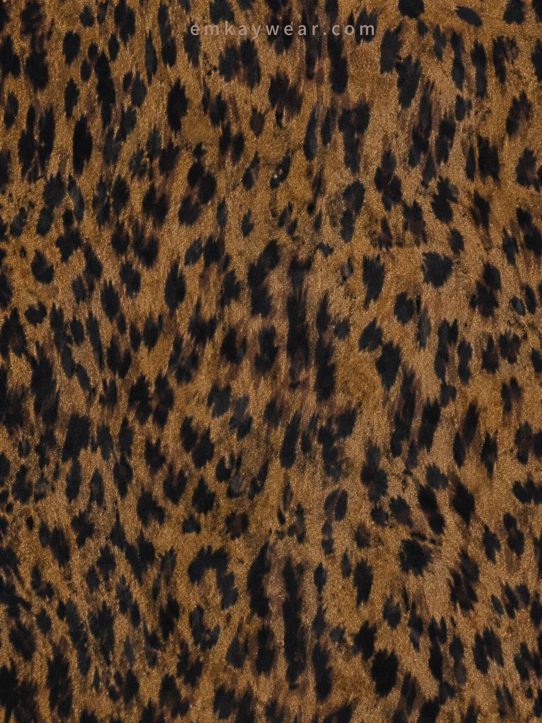 Leopard Print Kimono Abaya with Hijab