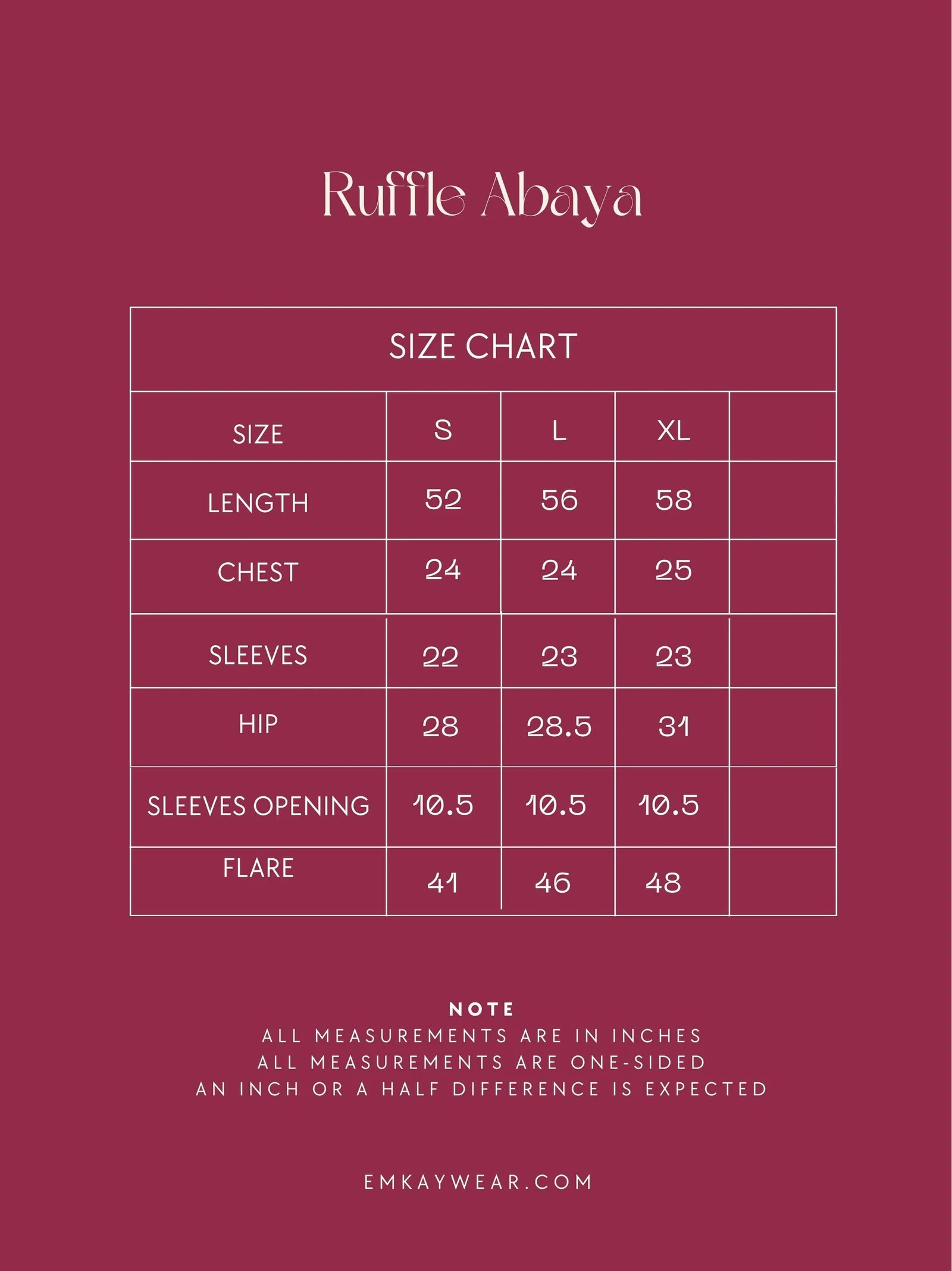 The Ruffle Abaya-RFA