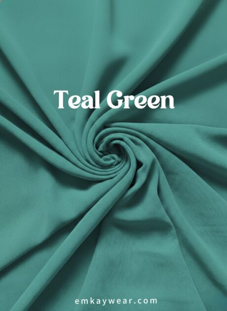Teal Green Hijab