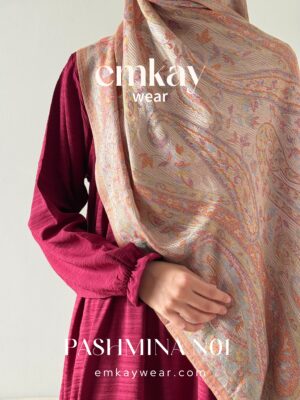 Pashmina 01 -Neutral Nude