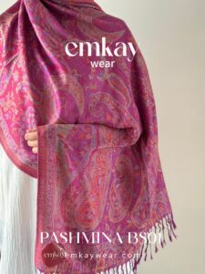 Pashmina 04 -Pink Purple