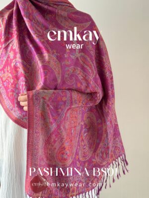 Pashmina 04 -Pink Purple