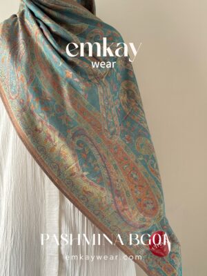 Pashmina 08 -Sea Blue