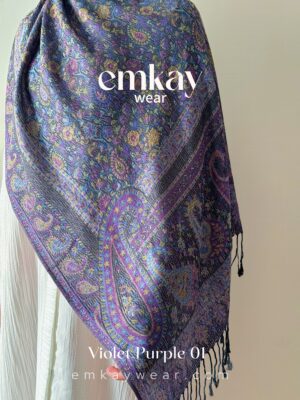 Pashmina 1.5 - Violet Purple 01