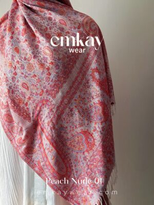 Pashmina 1.2 - Peach Nude 01