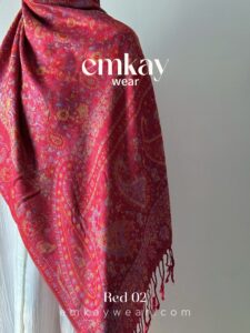 Pashmina 1.7 - Red 02