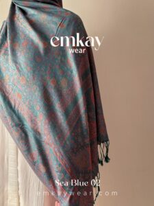 Pashmina 1.9 - Sea Blue 02