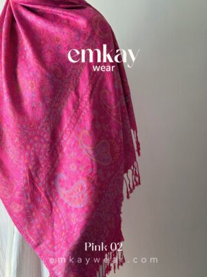 Pashmina 1.6 - Pink 02