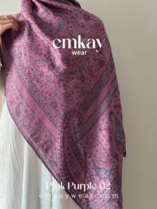 Pashmina 1.4 - Pink Purple 02