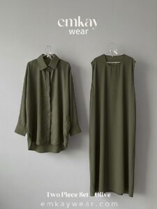 Two Piece Set - Olive