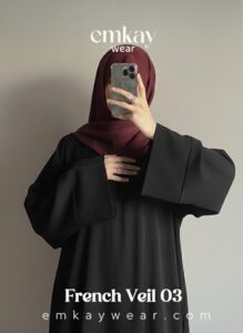 French Veil 03 - Black