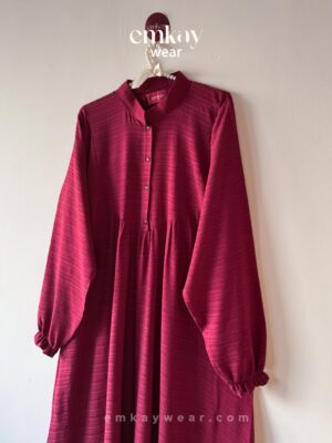 Burgundy Dream Abaya