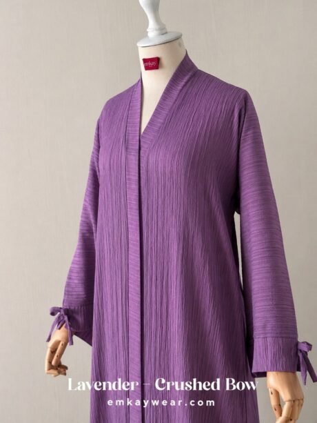 Lavender- Crushed Bow
