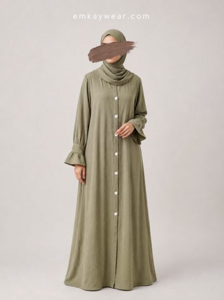 Pistachio- Luna Abaya