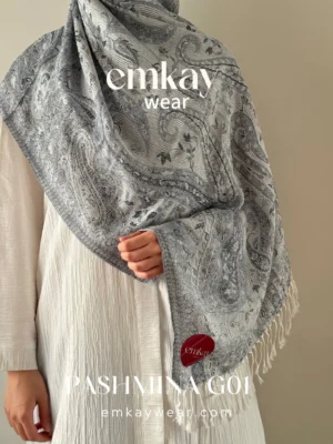 Pashmina 11 -Classic Gray-PSH