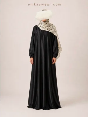 Black Inner Abaya-INR