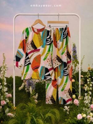 Color Crush - Printed Two-Piece Stiched-CC2P